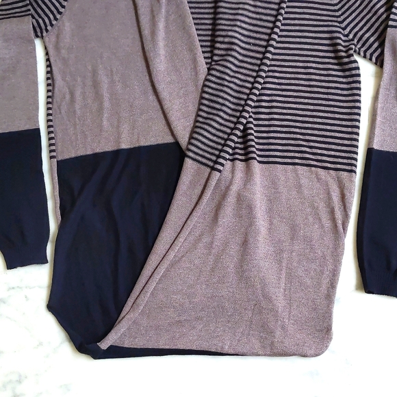 NWT. The Limited Multi color sweater with high back neck & open front design. - Picture 5 of 6